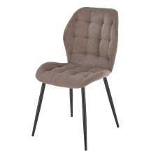 Krzesło metalowe K-548 Czarny / Popiel Podstawowe