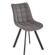 Krzesło metalowe K-549 Czarny / Popiel Podstawowe