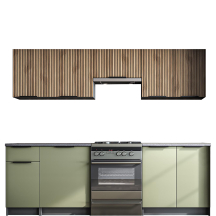 Zestaw mebli kuchennych 240 cm KSENIA Podstawowe