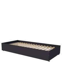 Łóżko dolne 90 x 200 ze stelażem antracyt VERSO Podstawowe