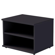 Regał do łóżka antracyt VERSO Podstawowe