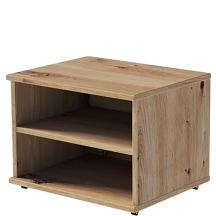 Regał do łóżka dąb artisan VERSO Podstawowe