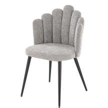 Krzesło metalowe K-552 Czarny / Popiel Podstawowe