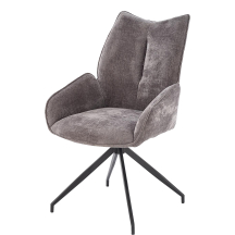 Krzesło metalowe K-553 Czarny / Popiel Podstawowe