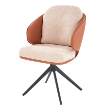 Krzesło metalowe K-554 Beż / Brąz Podstawowe