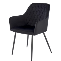 Krzesło metalowe K-558 Czarny Podstawowe