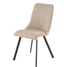 Krzesło metalowe K-561 Czarny / Beż Podstawowe