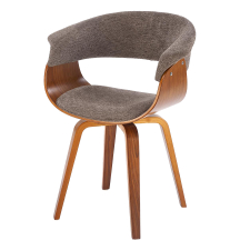 Krzesło drewniane K-545 Orzech / Popiel Podstawowe