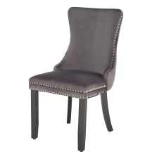 Krzesło drewniane ALDA Czarny / Popiel Podstawowe