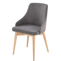 Krzesło drewniane MALAGA Buk / Popiel Podstawowe