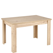 Stół rozkładany 120-160x80x77 BAGIO Dąb Artisan Podstawowe