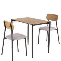 Zestaw stół i 2 krzesła NANDO Podstawowe