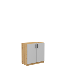 Komoda 102 Jasny Szary/Dąb Artisan MALTA JASNY SZARY / DĄB ARTISAN Podstawowe