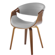 Krzesło drewniane K-544 Orzech / Popiel Podstawowe