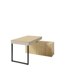 Biurko z komodą LC10 LUCA Podstawowe (1)