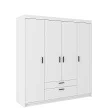 Szafa 4D WH04 Biały ELENA Podstawowe