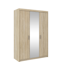 Szafa 3D z lustrem SO03 Dąb Sonoma ELENA Podstawowe