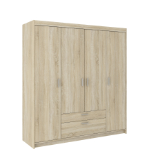 Szafa 4D SO04 Dąb Sonoma ELENA Podstawowe