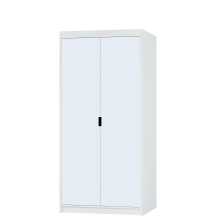 Szafa 2D z lustrem WH02 Biały ELENA Podstawowe