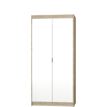 Szafa 2D z lustrem SO02 Dąb Sonoma ELENA Podstawowe