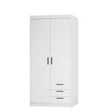 Szafa 2D WH02 3S Biały ELENA Podstawowe