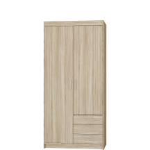 Szafa 2D SO02 3S Dąb Sonoma ELENA Podstawowe