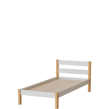 Łóżko 90 x 200 ze stelażem INKA Podstawowe (1)