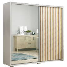 Szafa przesuwna 200 z lamelami KAIR Podstawowe