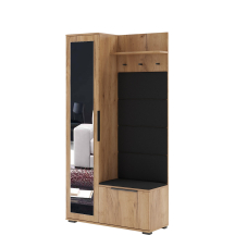 Garderoba tapicerowana LIVIA Lewa Podstawowe