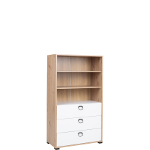 Wysoka szafka z szufldami KEVIN Podstawowe