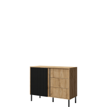 Komoda z frezowanym frontem MIA Podstawowe