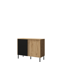 Komoda dwudrzwiowa z frezowanym frontem MIA Podstawowe