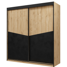 Szafa przesuwna 200 cm do sypialni ASTON Podstawowe (1)