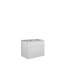 Szafka łazienkowa wisząca pod umywalkę 13 Biały Połysk / Biały PORTO Podstawowe