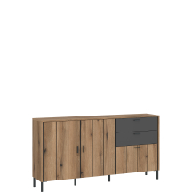 Komoda 2D1K2S SHIK105 SHIRLEY DĄB Podstawowe