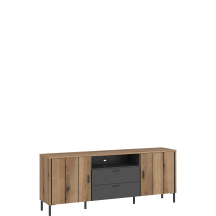 Szafka RTV 2D2S SHIF101 SHIRLEY DĄB Podstawowe