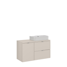 Szafka łazienkowa wisząca z umywalką 100 cm BELLA CASHMERE Podstawowe