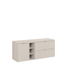 Zestaw szafek łazienkowych z blatem 140 cm BELLA CASHMERE Podstawowe