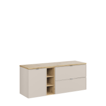 Zestaw szafek łazienkowych z blatem 140 cm BELLA CASHMERE Podstawowe