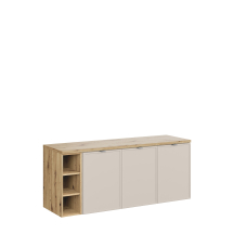 Zestaw szafek łazienkowych z blatem 140 cm BELLA CASHMERE Podstawowe