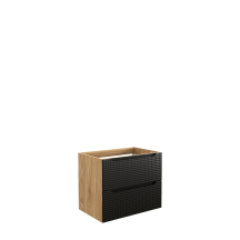 Szafka łazienkowa wisząca pod umywalkę 70 cm 82-70-2S LUXOR BLACK Podstawowe