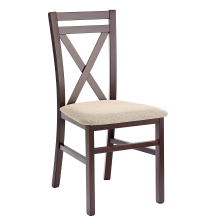 Krzesło drewniane DARIUSZ Ciemny Orzech / Lars 07 Podstawowe