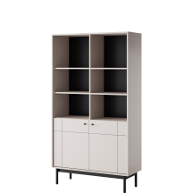 Regał z drzwiami R104 JAPANDI Podstawowe (2)