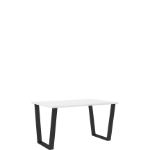 Stół 138x90 CEZAR Biały Podstawowe