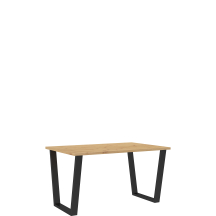 Stół 138x67 CEZAR Dąb Artisan Podstawowe