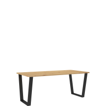 Stół 185x67 CEZAR Dąb Artisan Podstawowe
