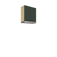 Szafka górna wisząca okapowa 2 drzwi 60 cm GLA-37G GLAMOUR GREEN Podstawowe