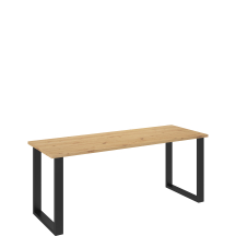 Stół 185x67 IMPERIAL Dąb Artisan Podstawowe