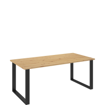Stół 185x90 IMPERIAL Dąb Artisan Podstawowe