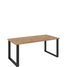 Stół 185x90 IMPERIAL Dąb Lancelot Podstawowe